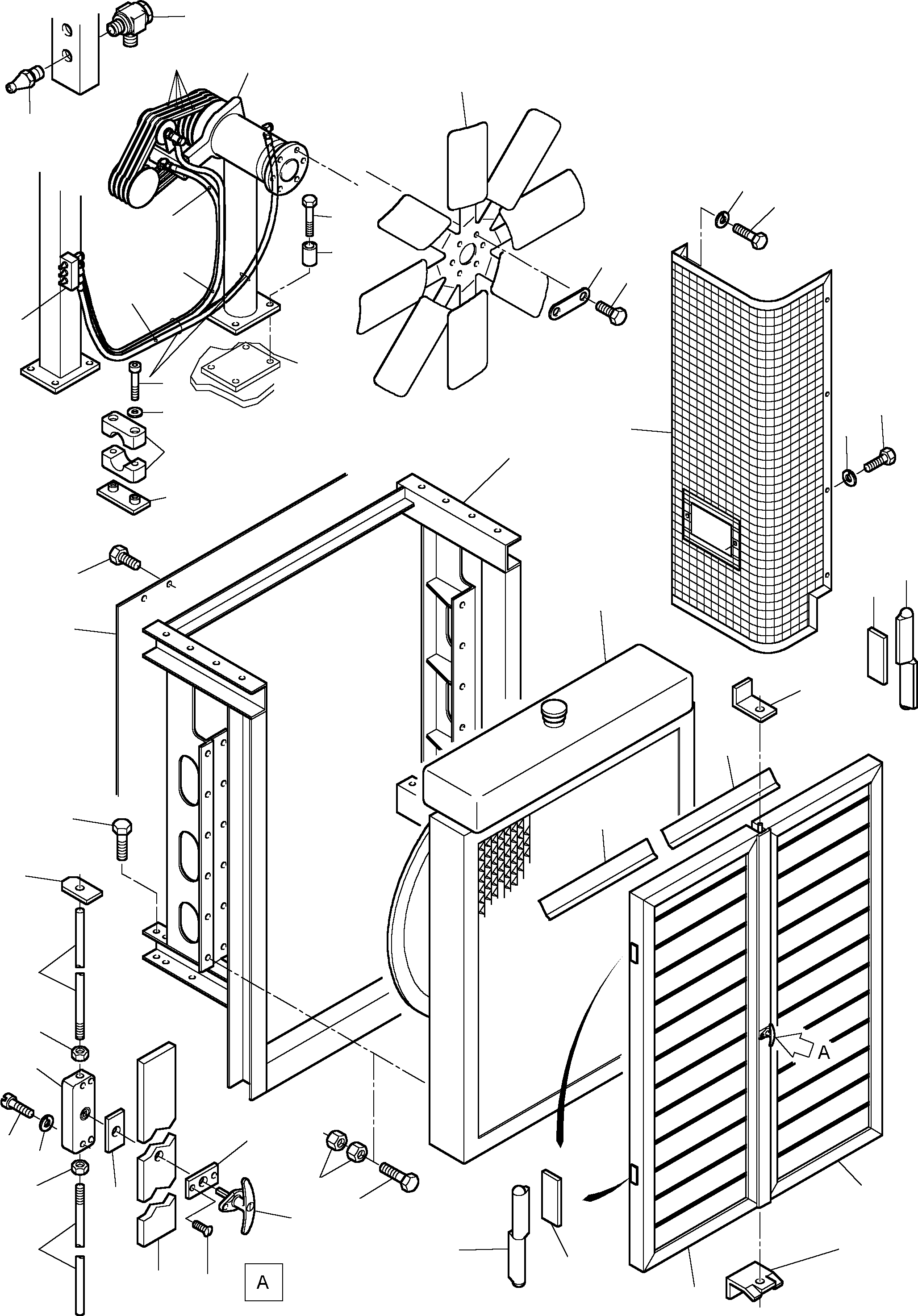 Lube rail 366 207 40 KOMATSU