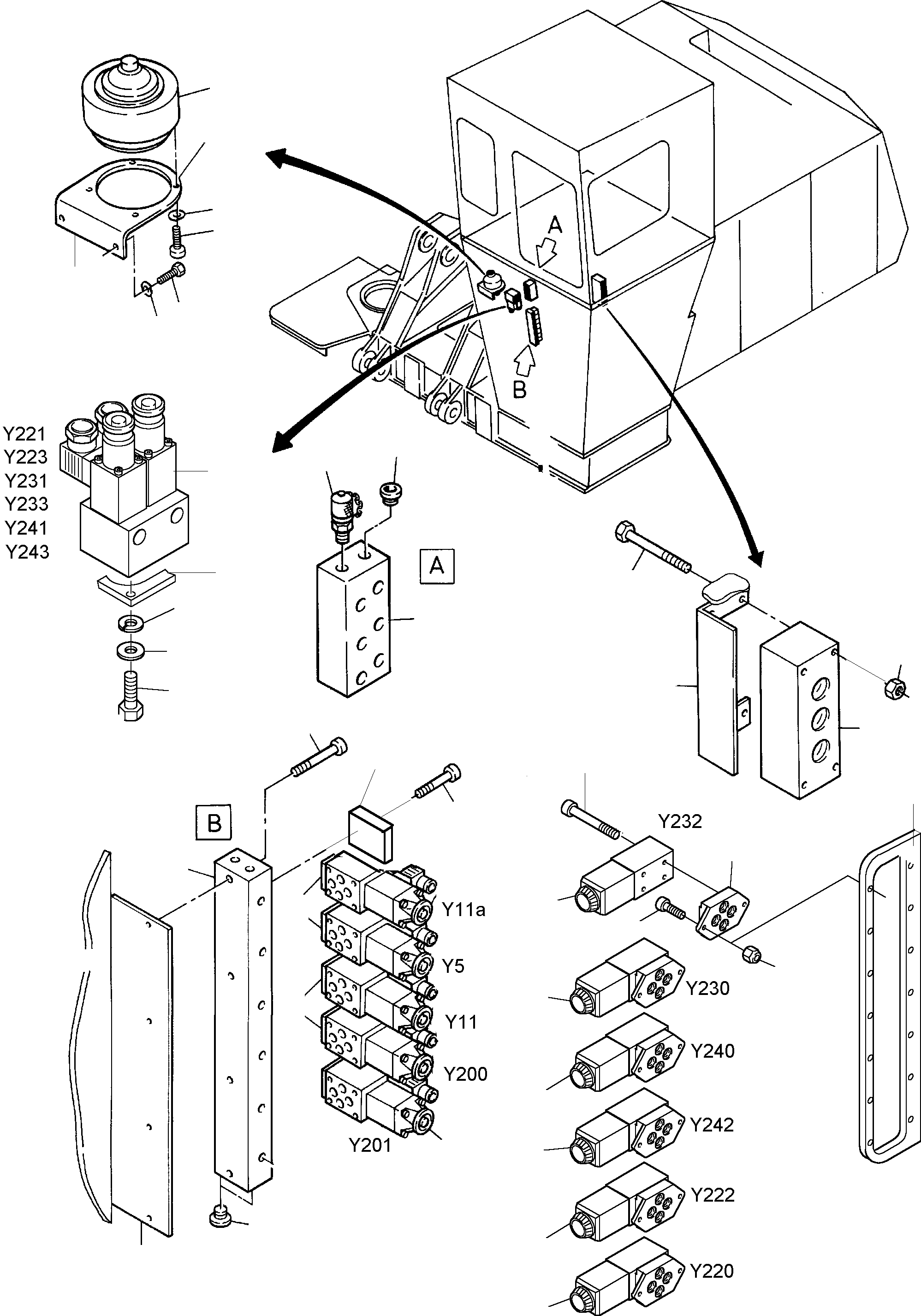 Фиксатор 882 596 40 KOMATSU