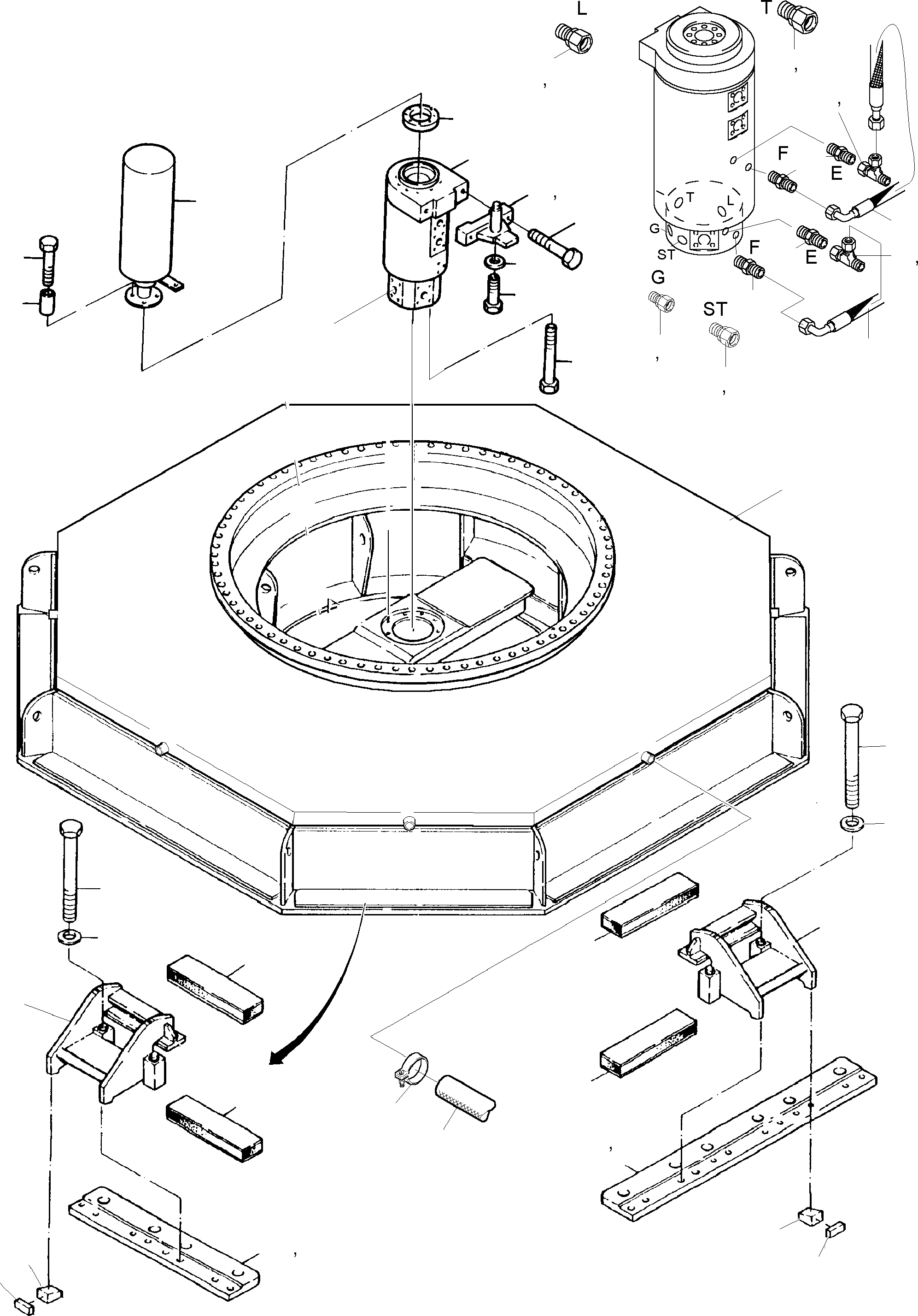 Толкатель 915 072 40 KOMATSU