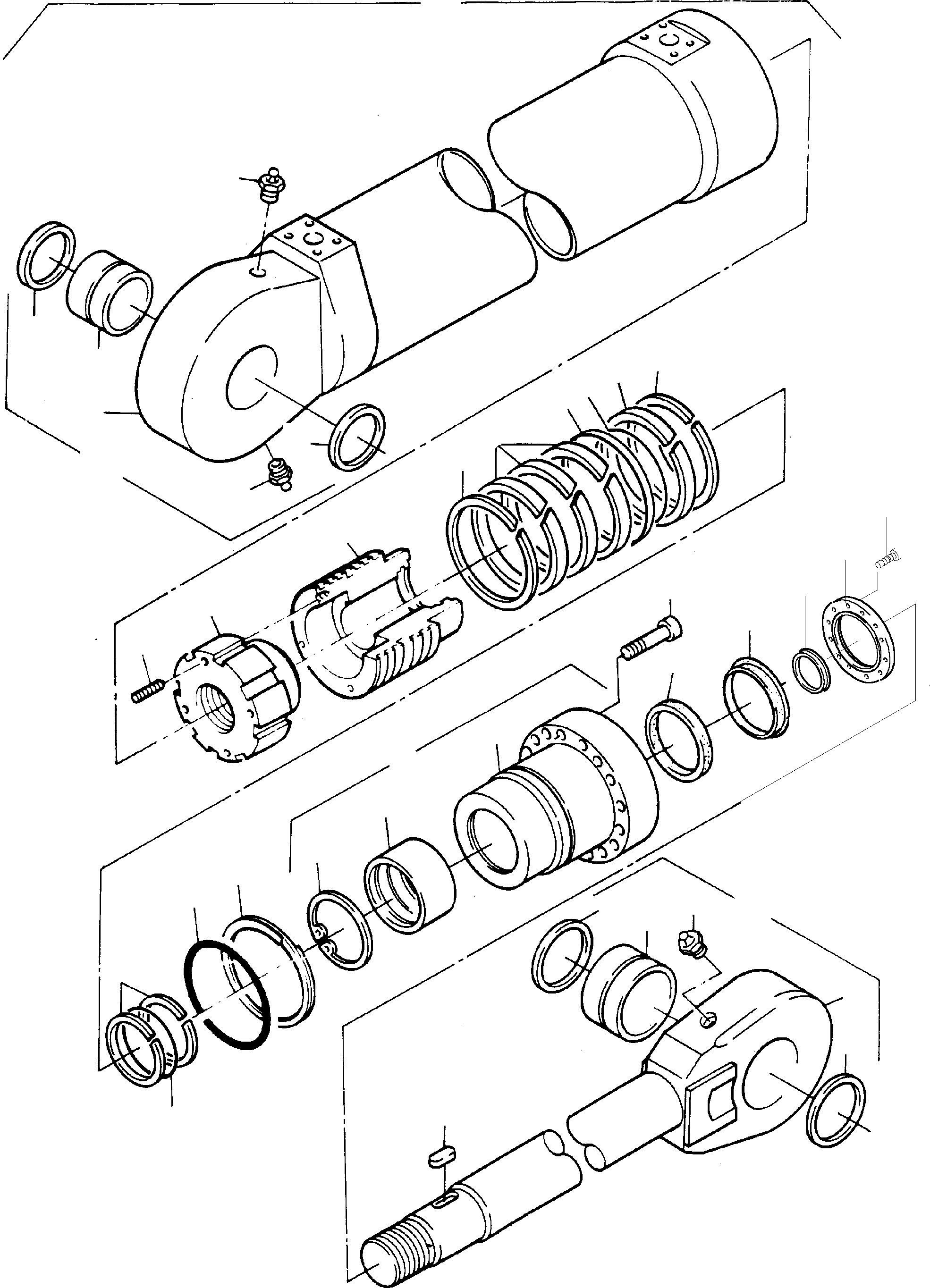Стопорное кольцо 342 684 40 KOMATSU