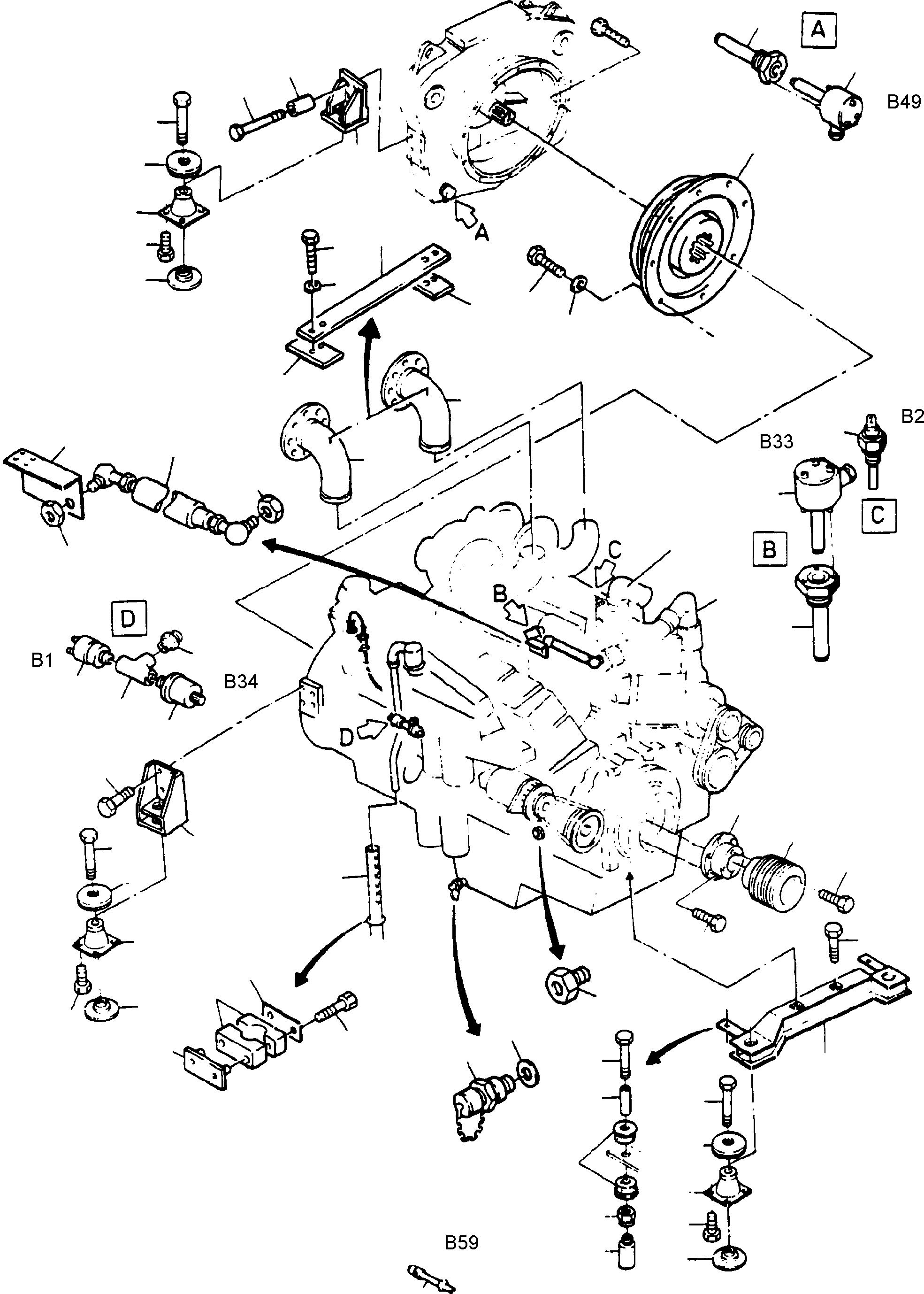 Палец 621 099 40 KOMATSU
