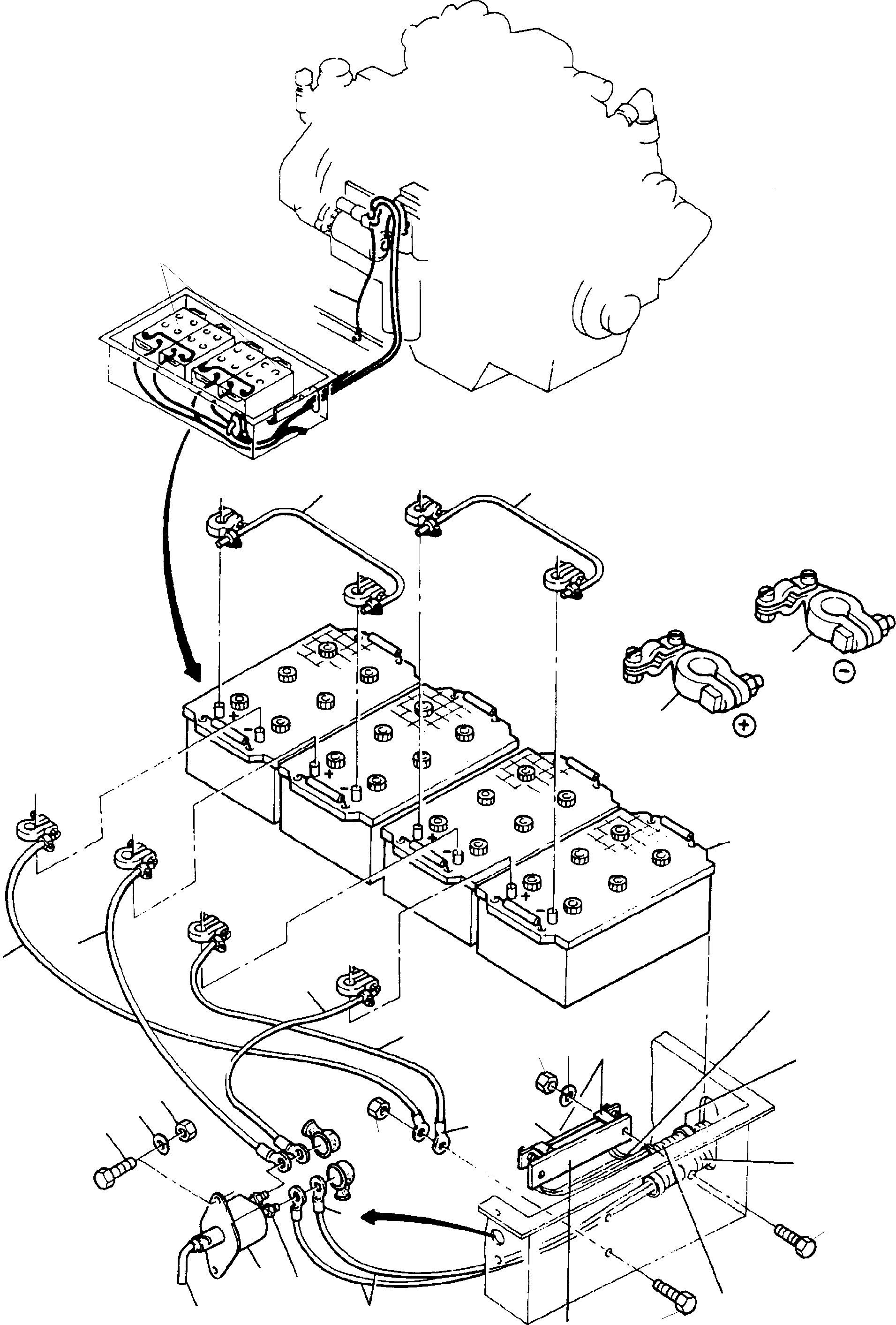 Кабельный наконечник 576 486 40 KOMATSU