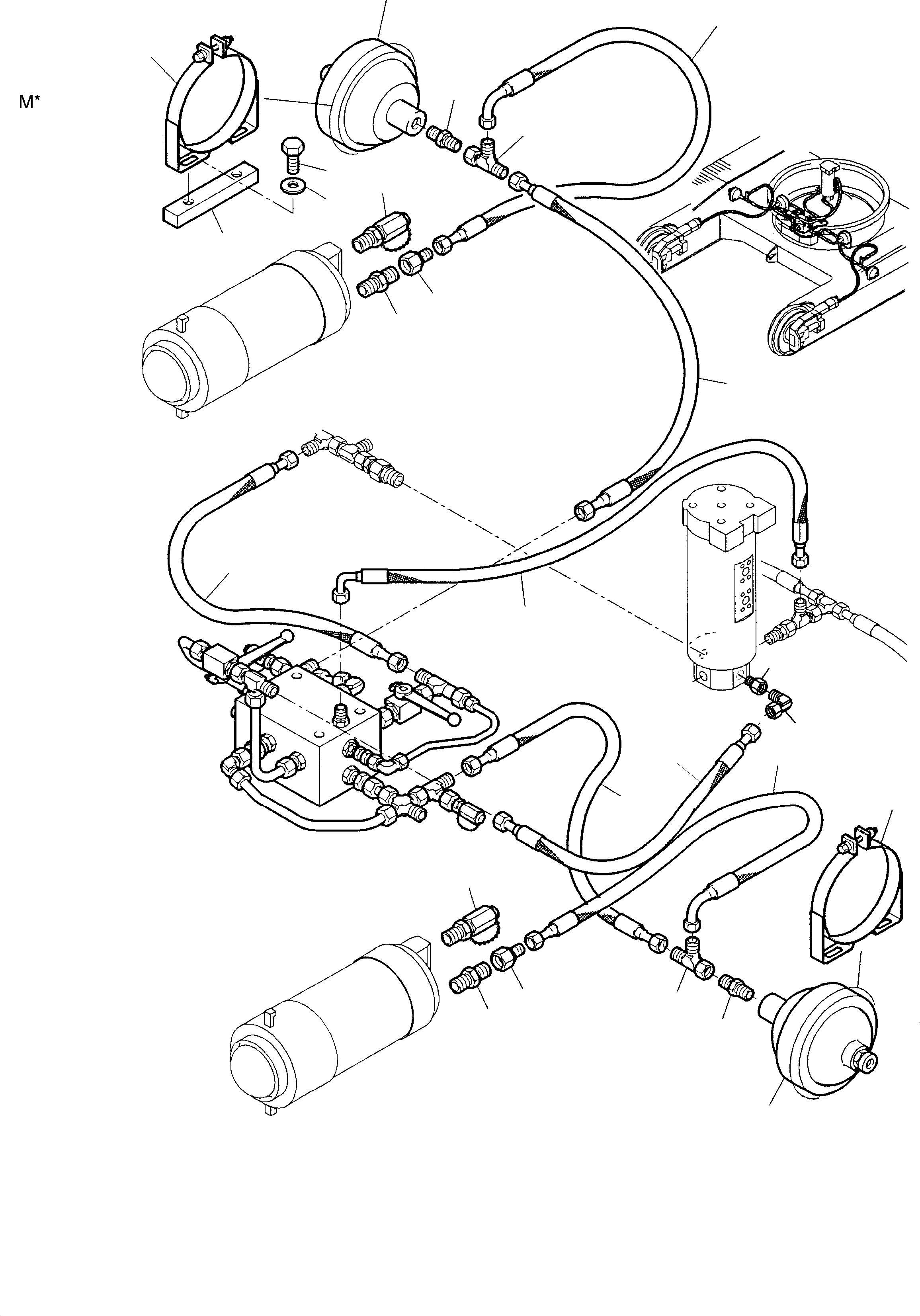 Резьбовая пластина 627 202 40 KOMATSU