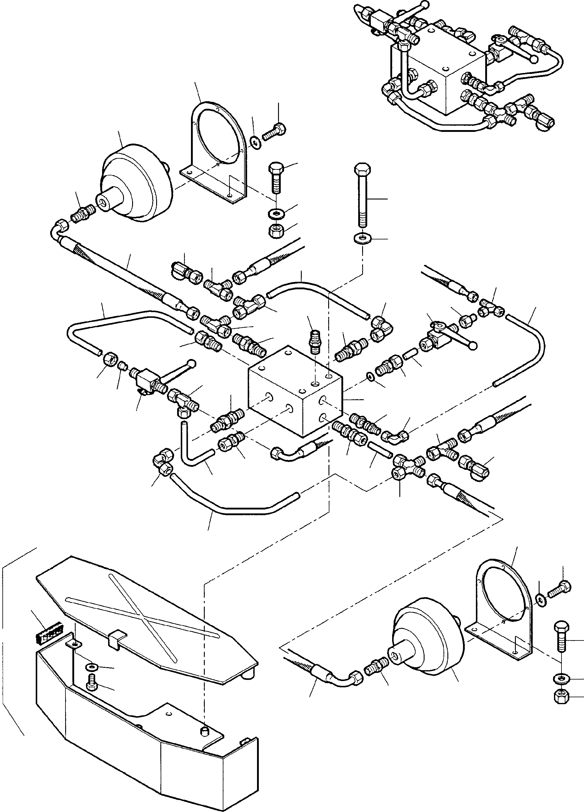 Housing assy. 643 688 40 KOMATSU
