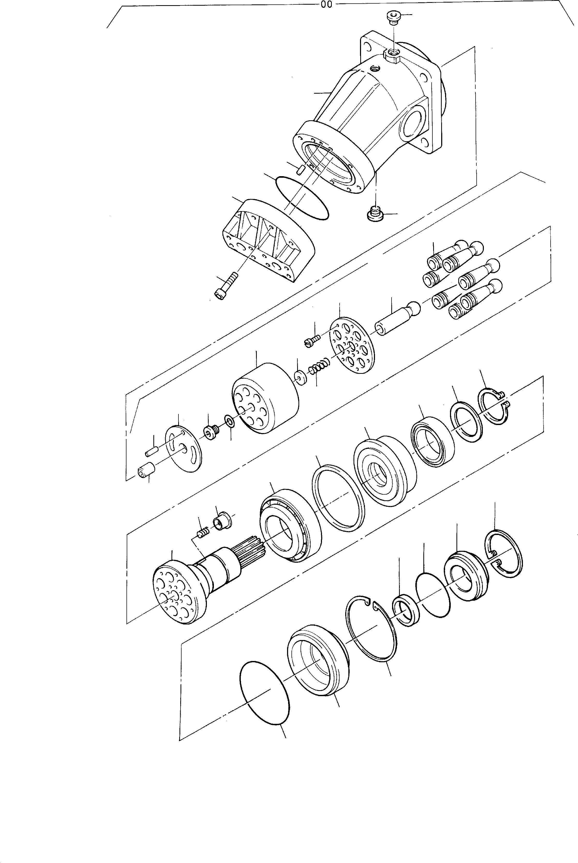 Приводной вал 769 034 73 KOMATSU