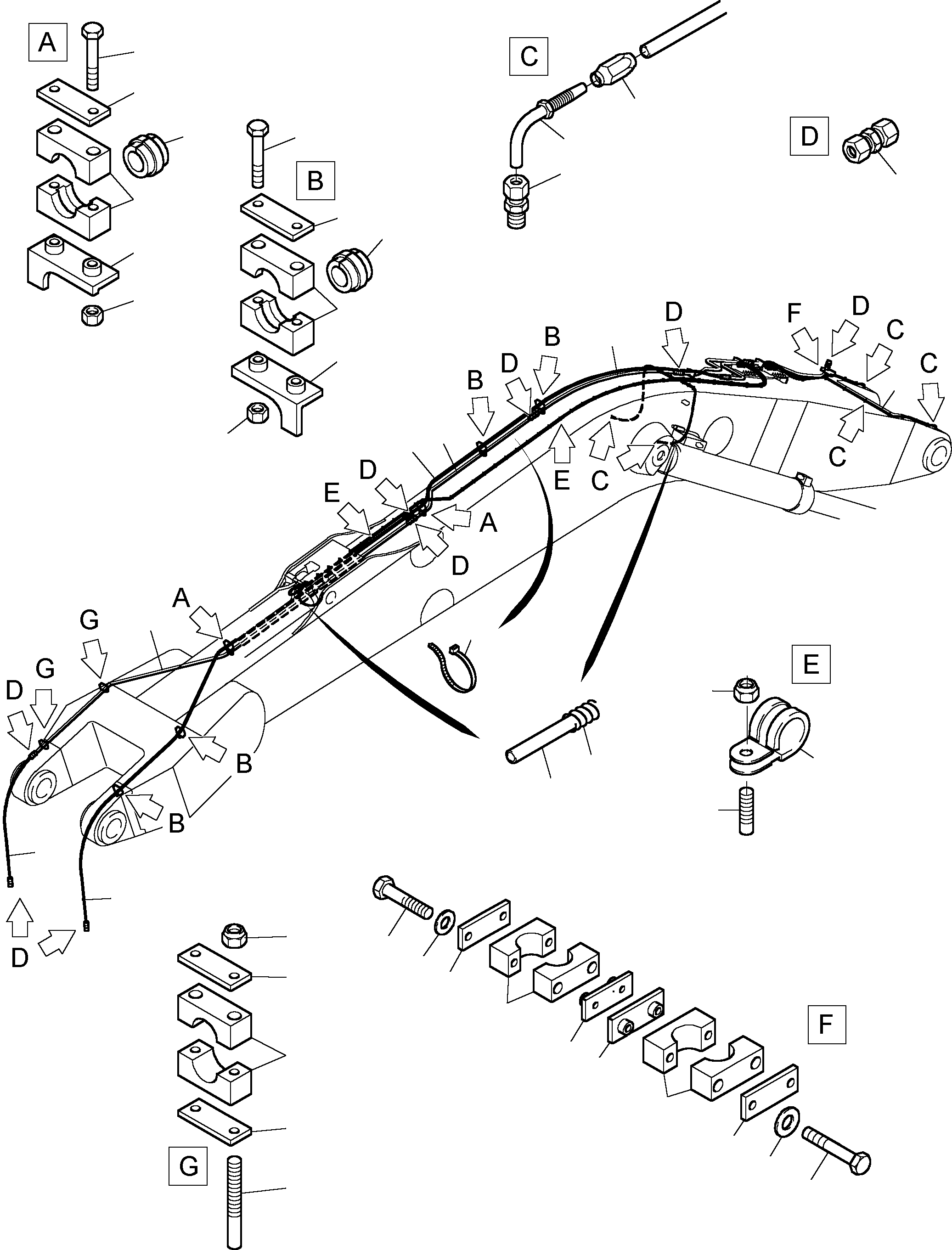 Соединительный штуцер 516 903 98 KOMATSU