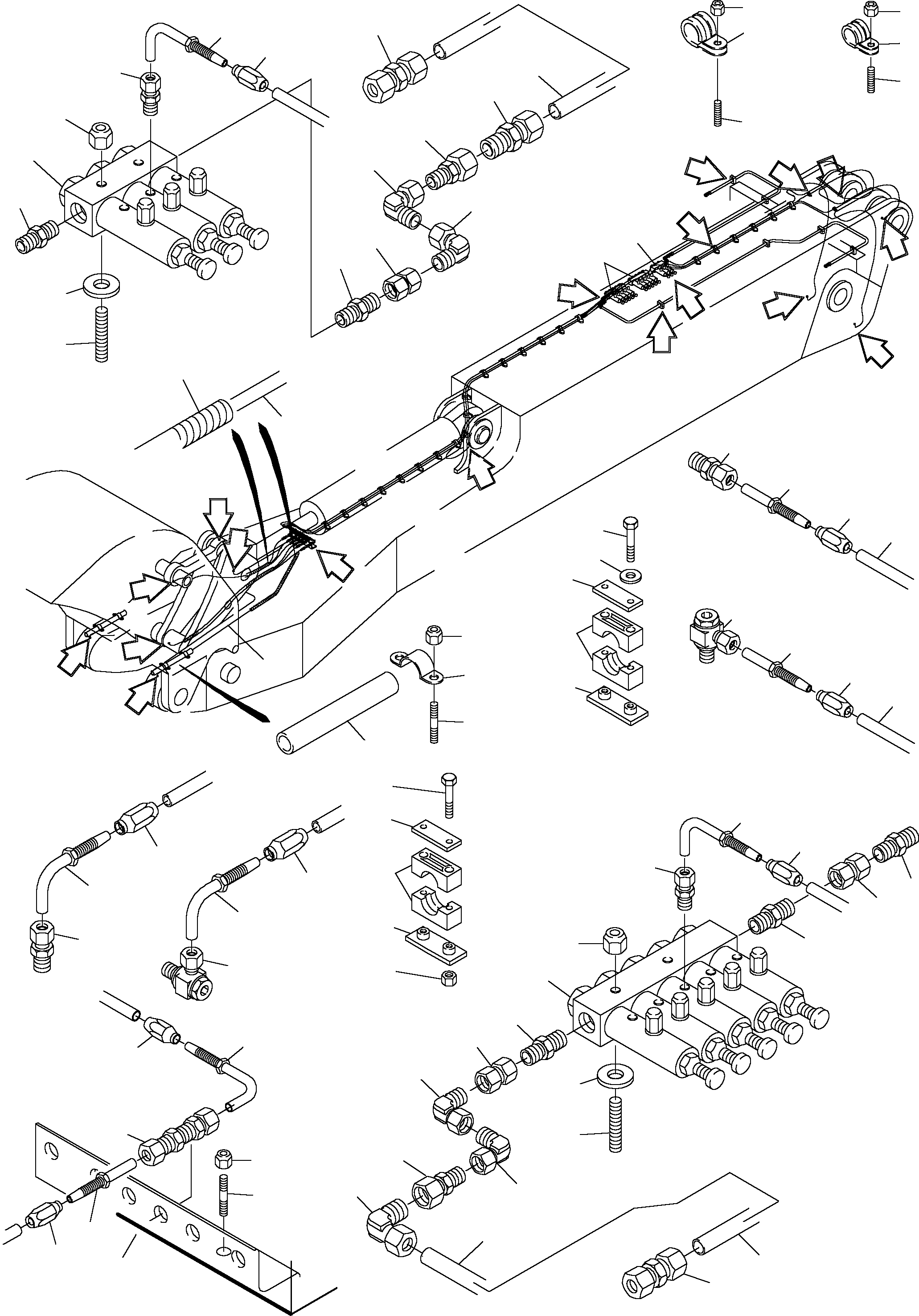Труба в сборе 918 237 40 KOMATSU