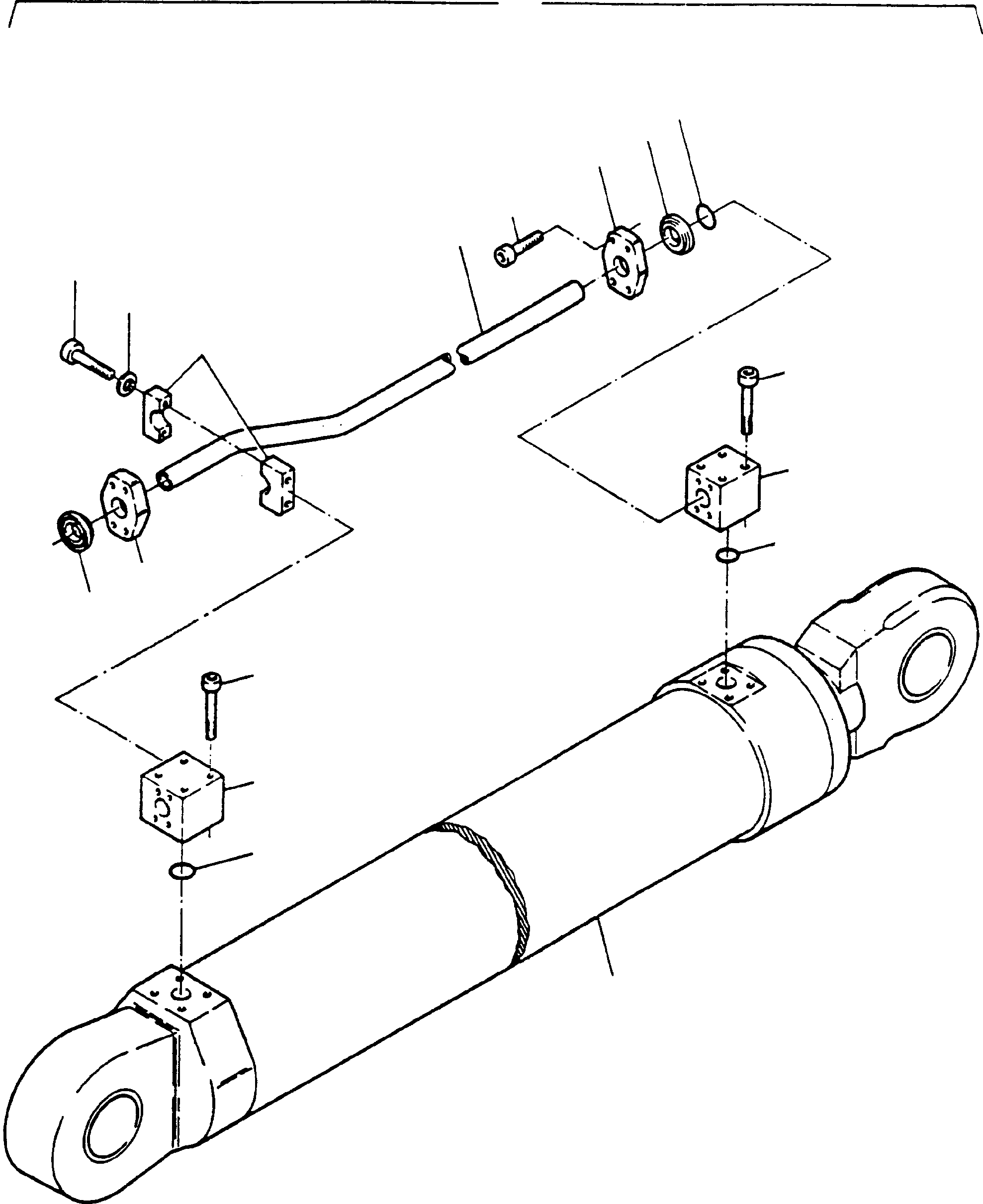 Pipe bracket 257 920 40 KOMATSU
