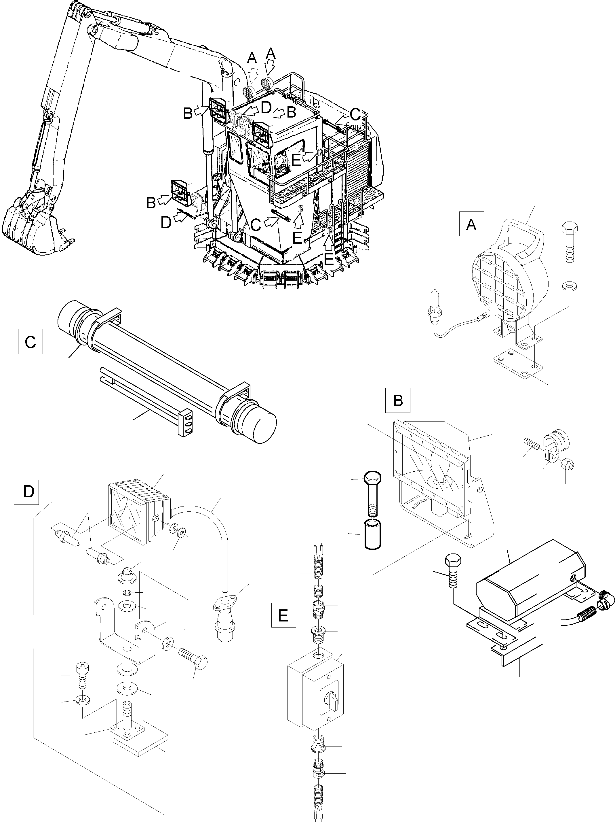 Voltage multiplier 50 Hz 461 646 40 KOMATSU
