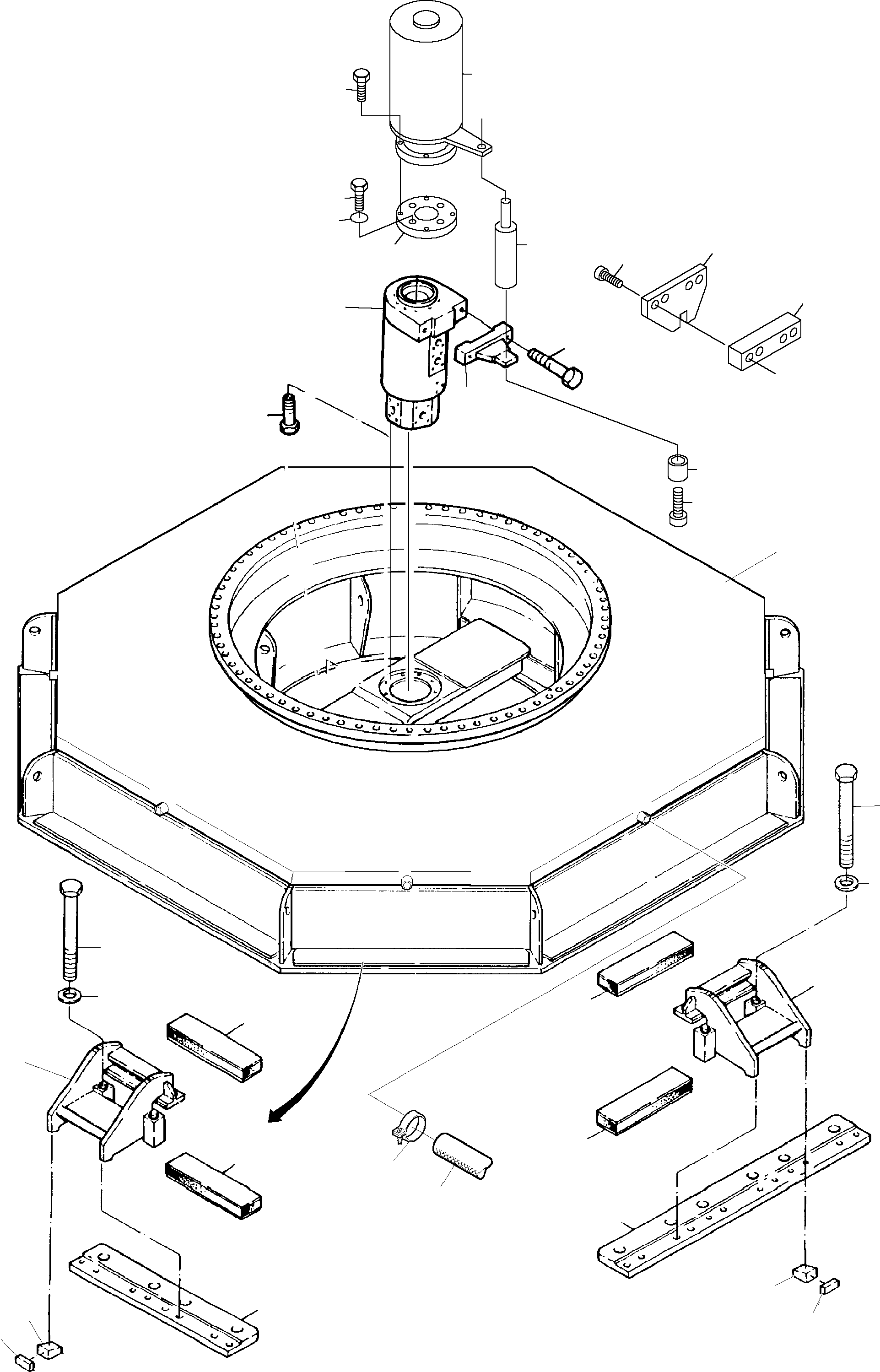 Hose assy DN 16x2000 516 925 98 KOMATSU