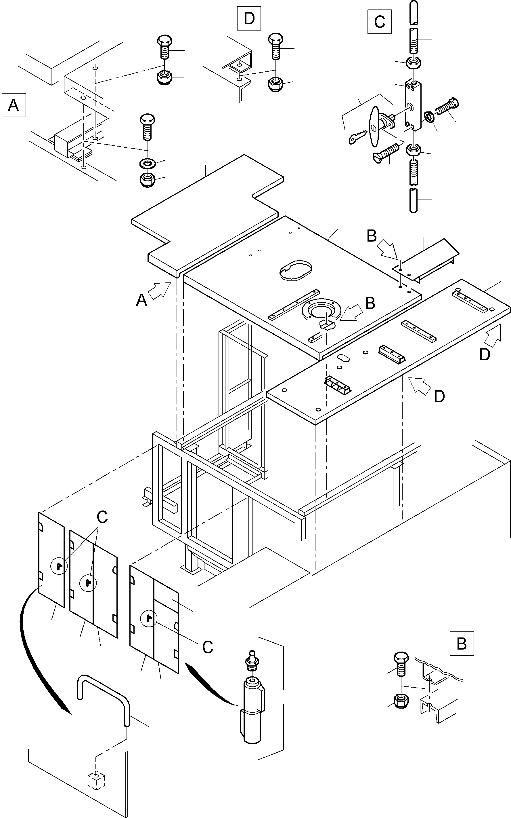 Фиксатор 927 296 40 KOMATSU