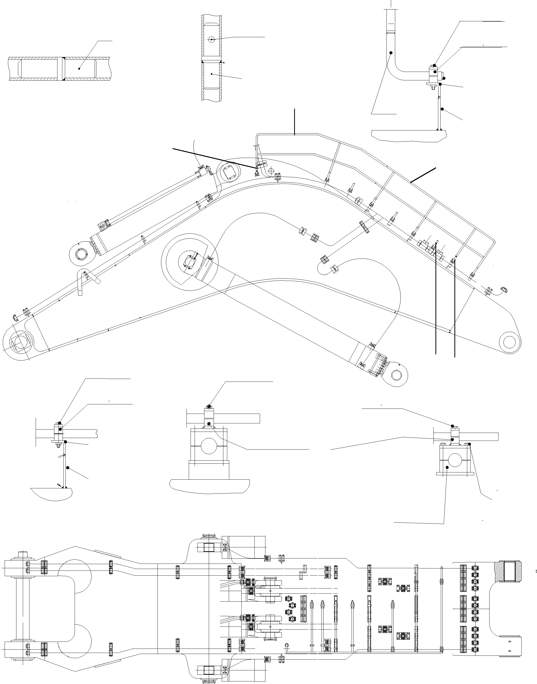 Труба в сборе 770 137 73 KOMATSU