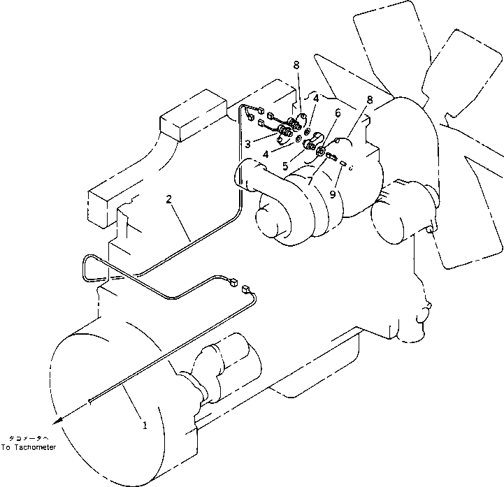 Жгут проводов 262-06-51380 KOMATSU
