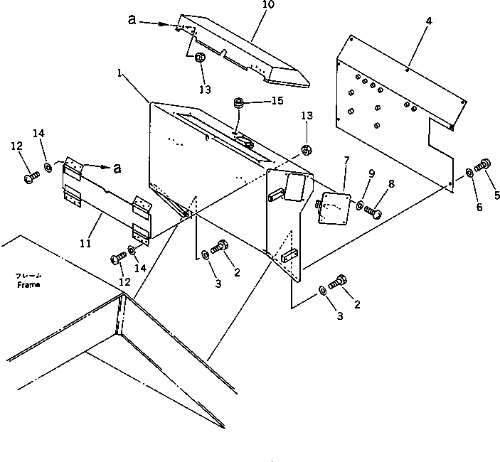 DASHBOARD 262-54-51150 KOMATSU