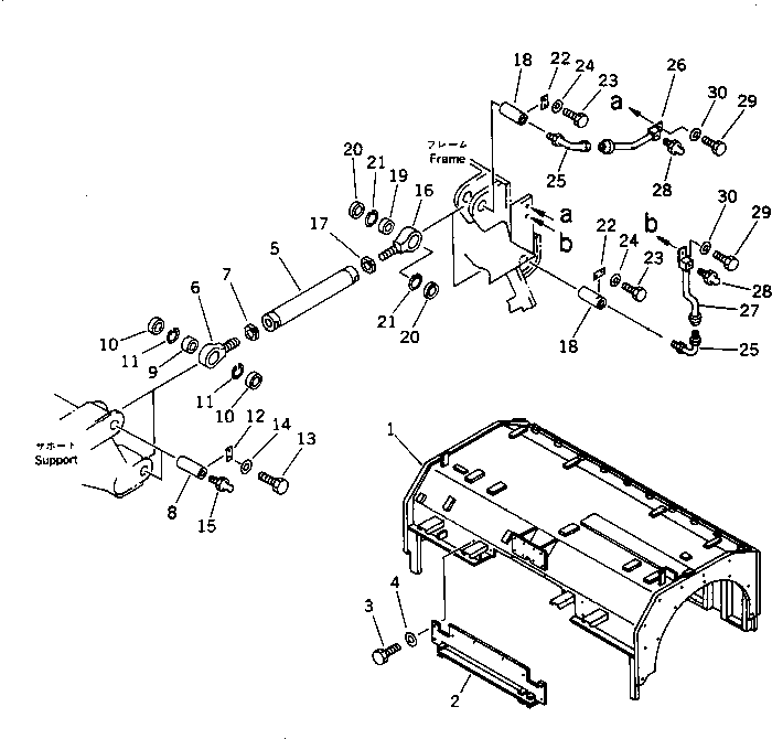 TURNBUCKLE 262-70-55170 KOMATSU