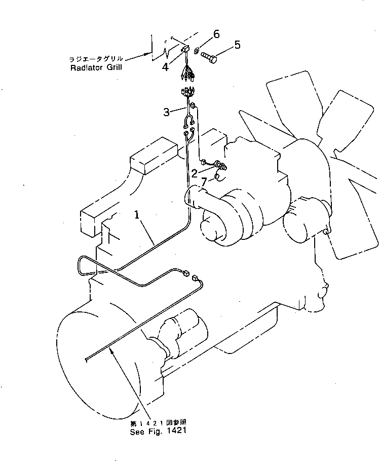 Жгут проводов 262-06-63140 KOMATSU