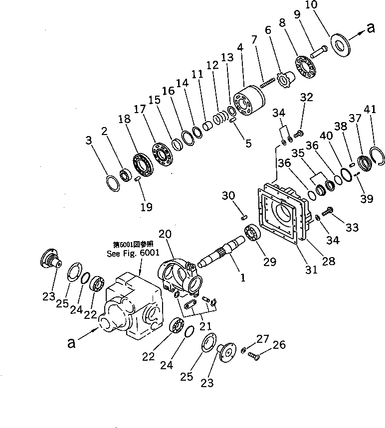 Уплотнение 262-61-11270 KOMATSU