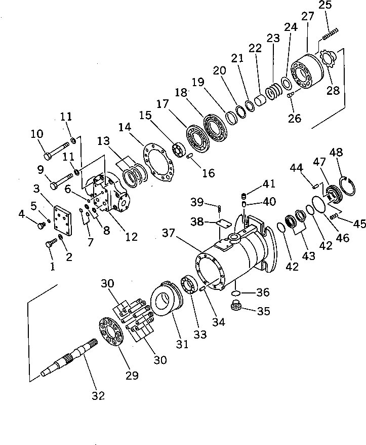 MANIFOLD ASS'Y 262-814-7220 KOMATSU