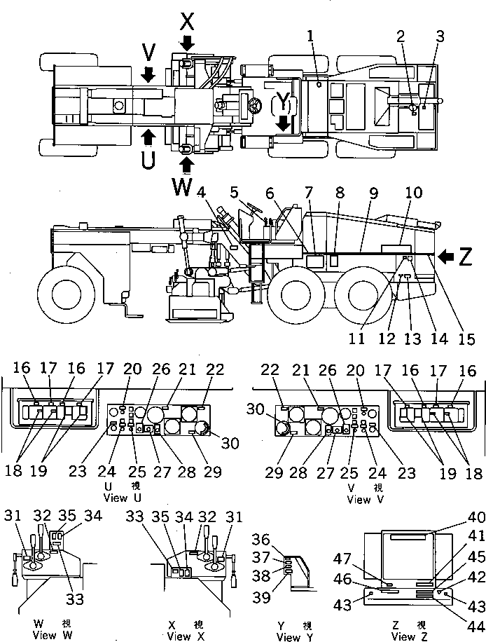 PLATE¤ MARK,GC380F 262-53-51660 KOMATSU