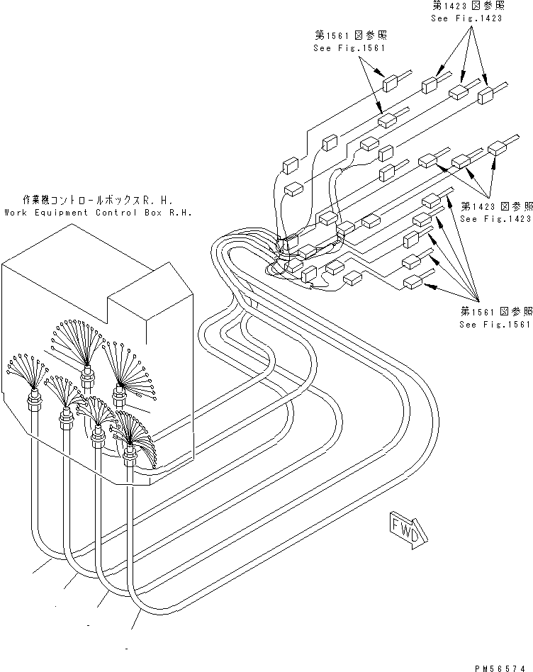 Жгут проводов 262-96-75540 KOMATSU