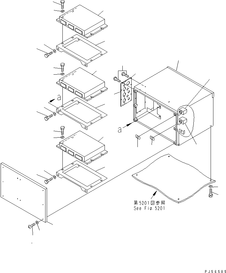 CONTROLLER,ROTOR 7818-72-2001 KOMATSU