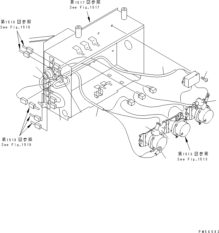 Жгут проводов 262-06-73130 KOMATSU