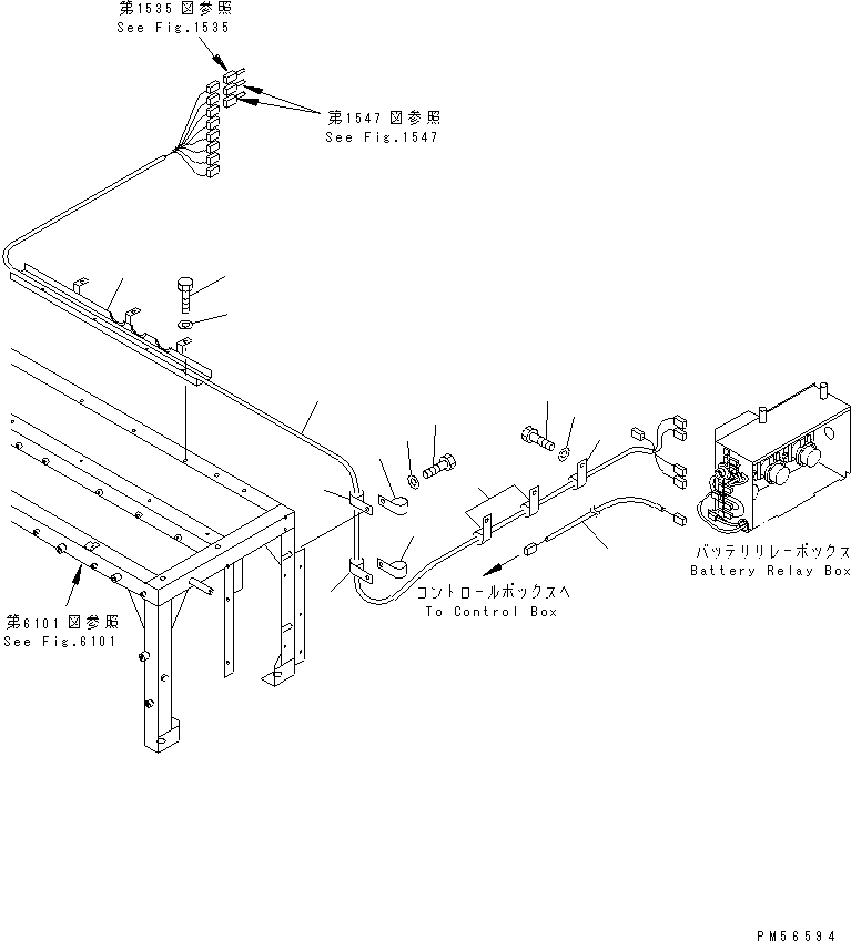 Жгут проводов 262-06-71190 KOMATSU