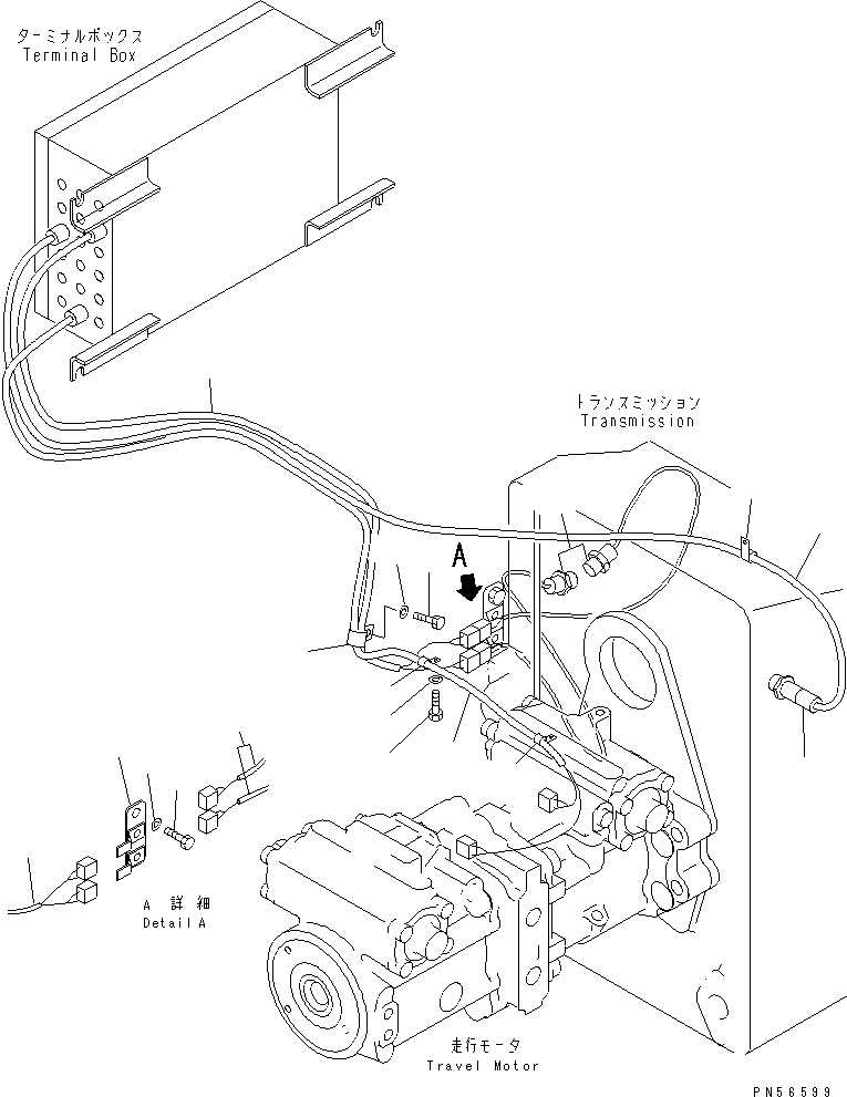 Жгут проводов 262-96-75460 KOMATSU