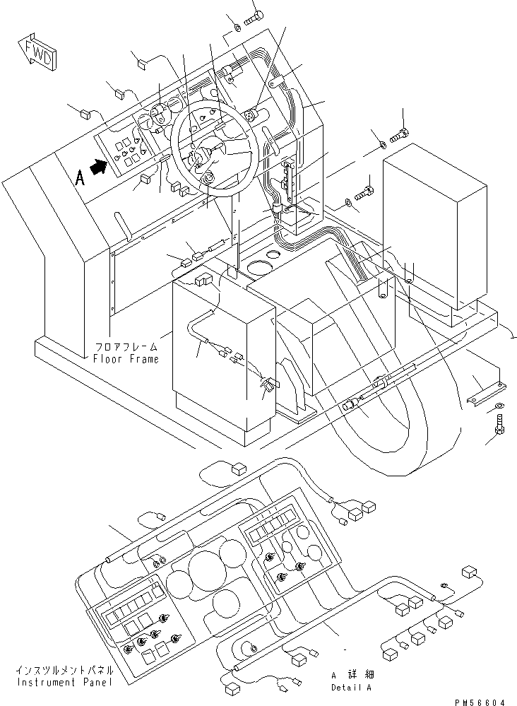Жгут проводов 262-06-71280 KOMATSU
