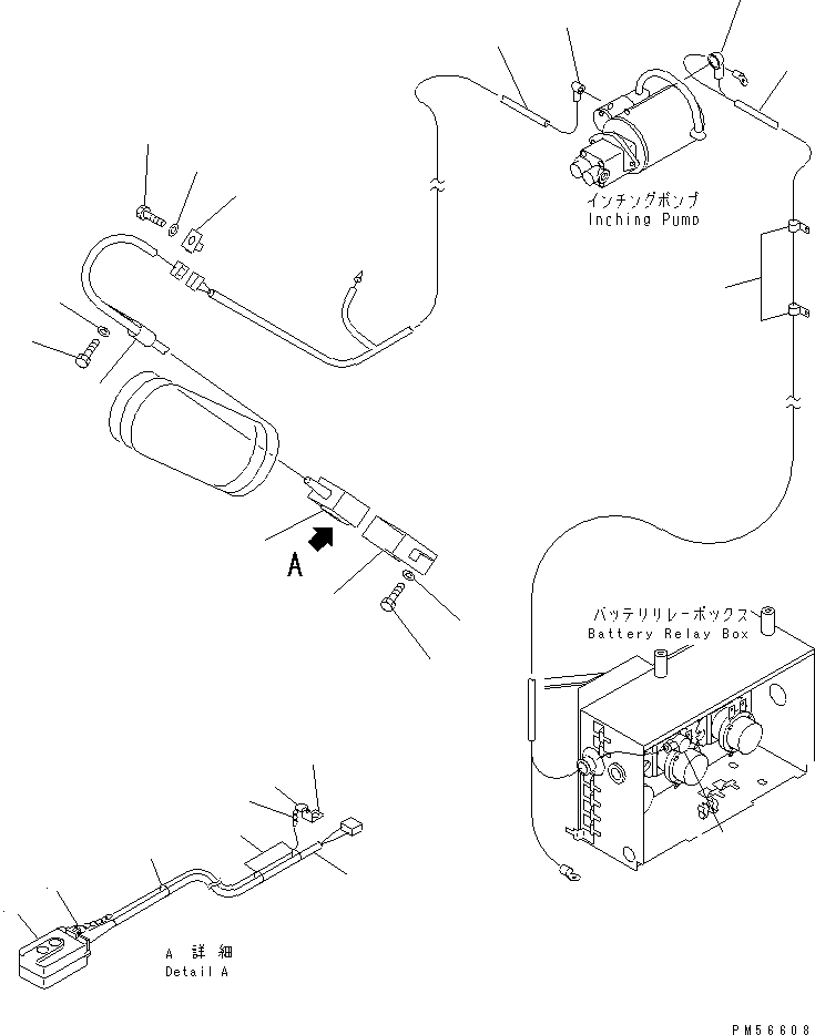 SWITCH ASS'Y,INCHING 262-06-74200 KOMATSU