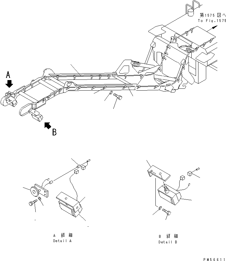 HARNESS,L.H. 262-06-72111 KOMATSU