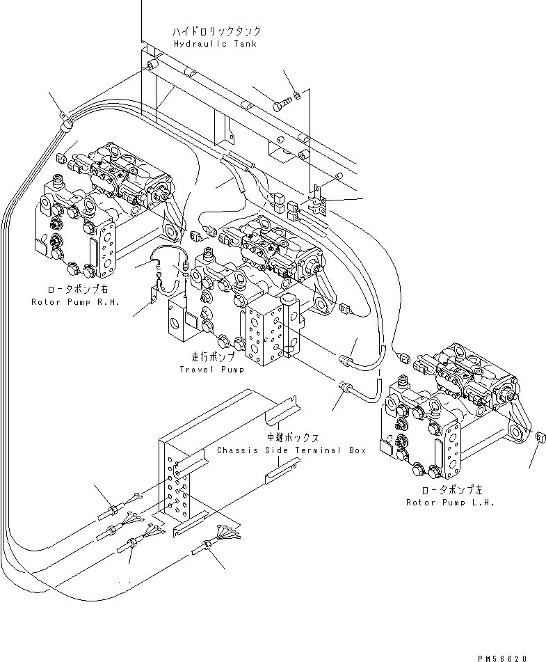 Жгут проводов 262-96-75370 KOMATSU