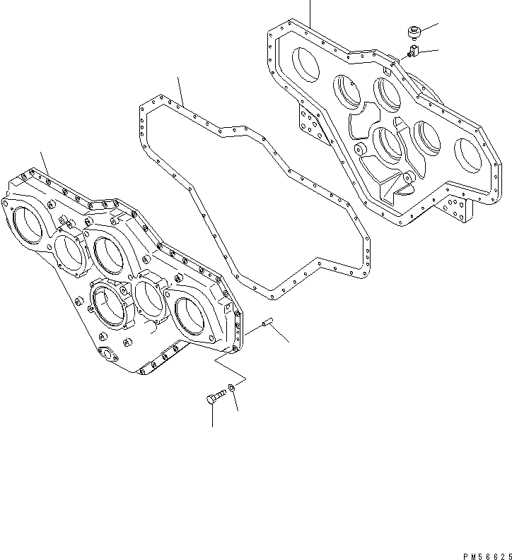 Корпус 262-19-71120 KOMATSU