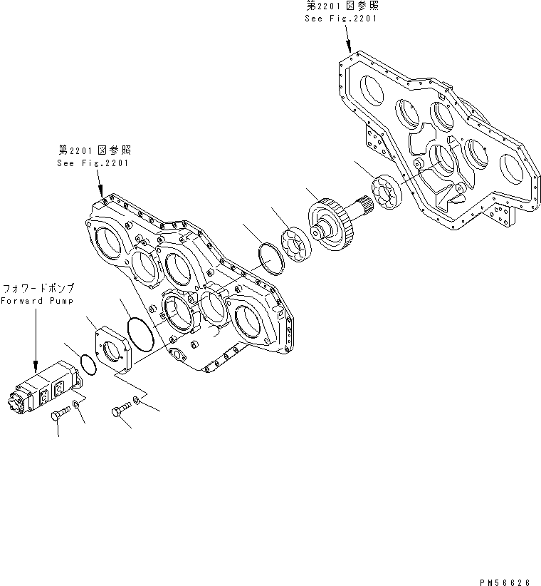 Проставка 262-19-71230 KOMATSU