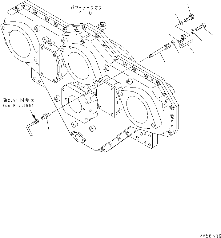 Ниппель 262-19-71290 KOMATSU