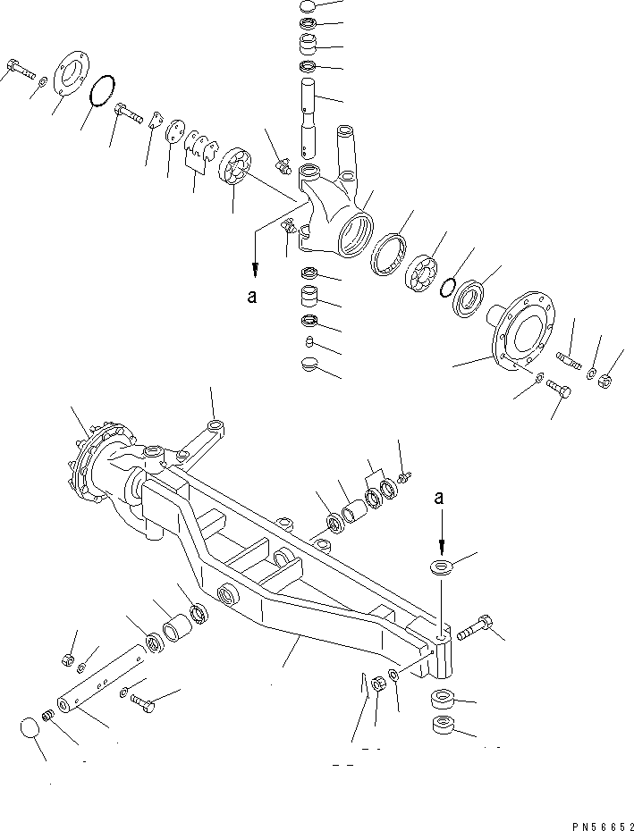 Гайка 01593-01617 KOMATSU