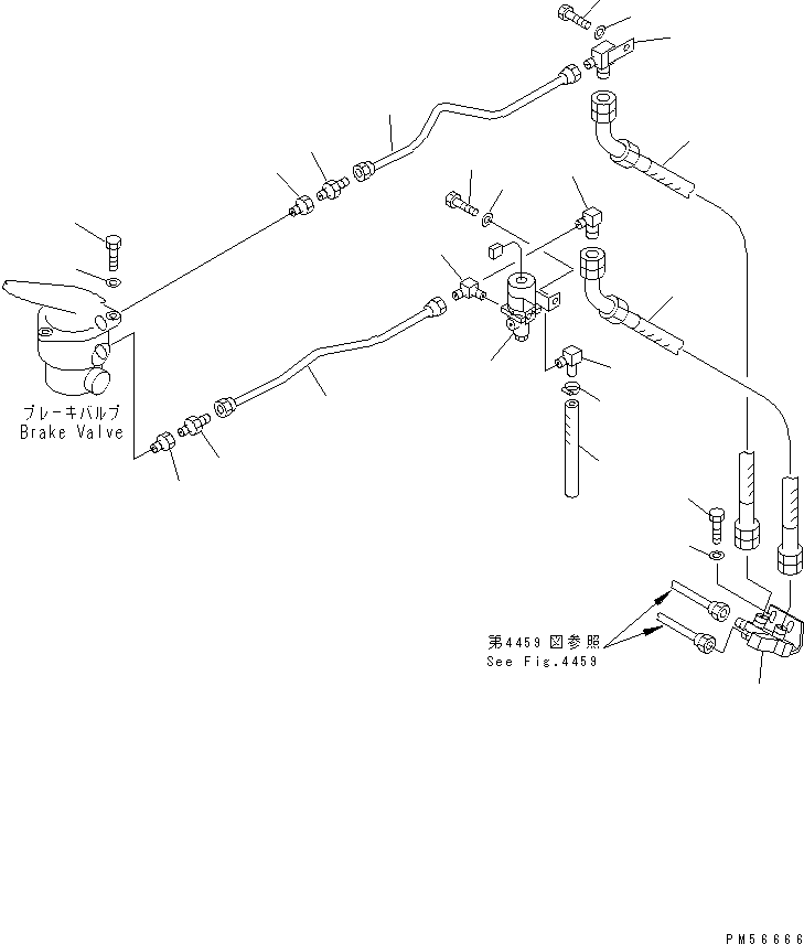 Угольник 262-43-71480 KOMATSU