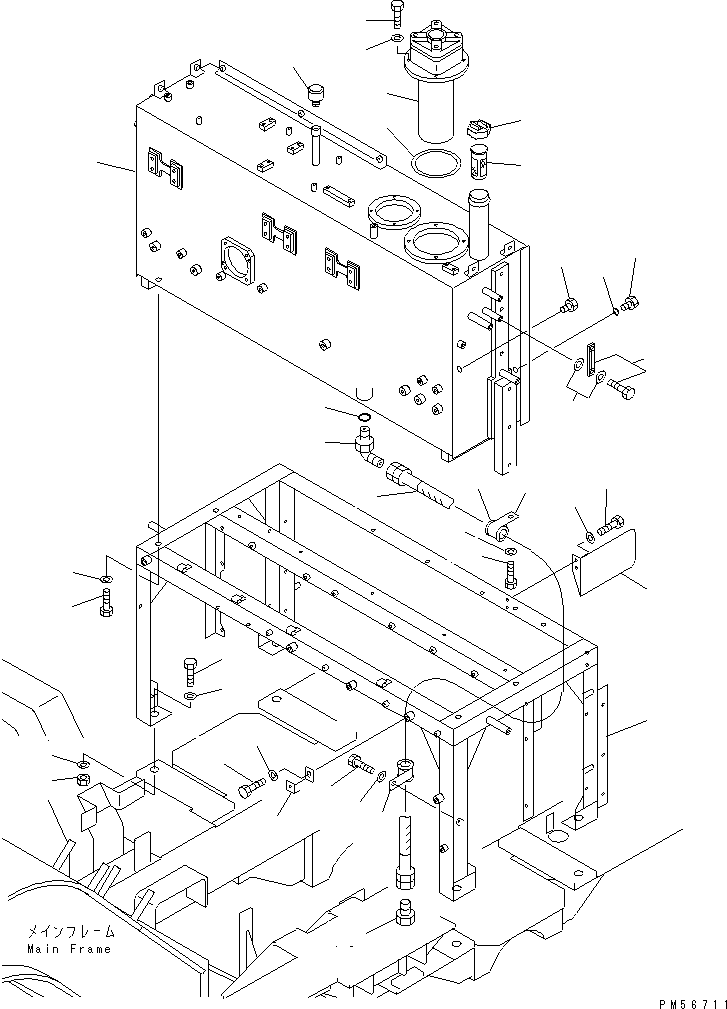 Пробка 07376-51234 KOMATSU
