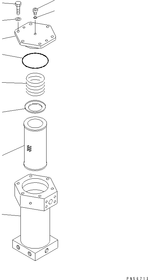 Корпус 262-60-71310 KOMATSU