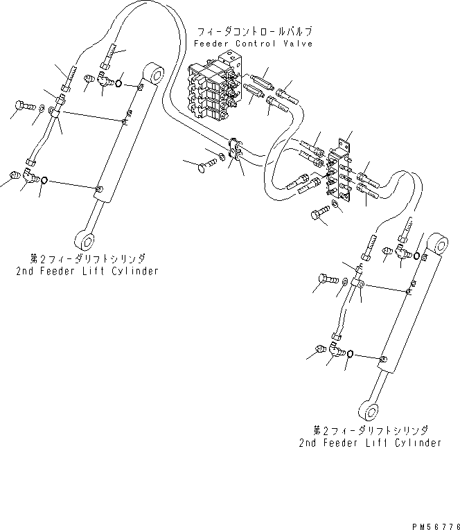 Блок 262-97-73210 KOMATSU