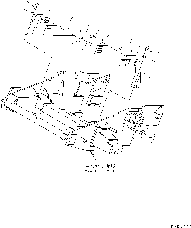 Резиновый элемент 262-97-73820 KOMATSU