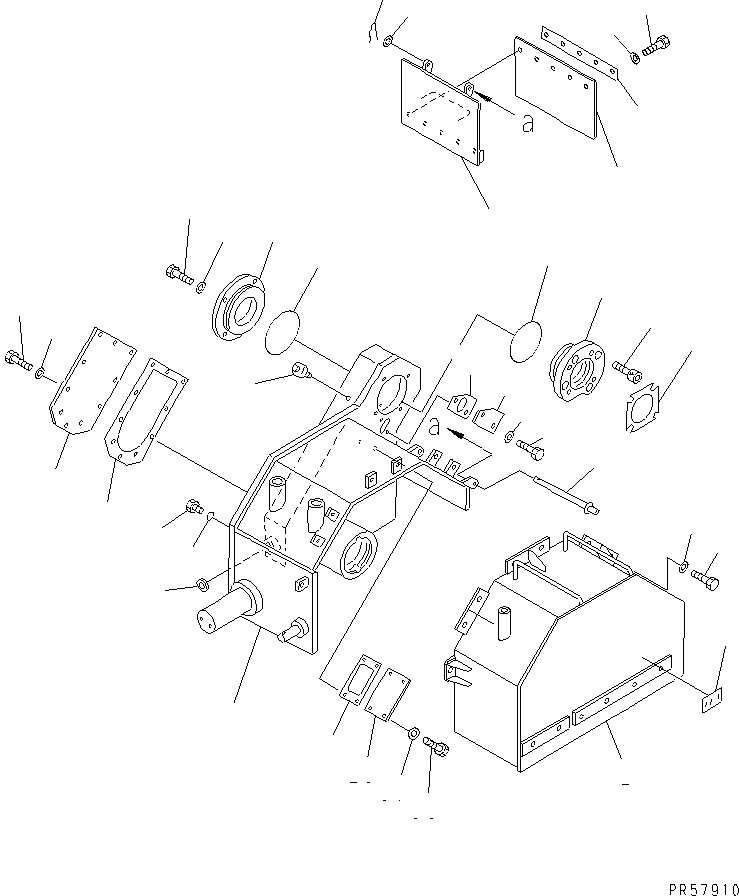 Пластина 26A-873-1160 KOMATSU