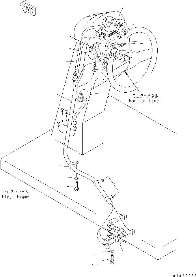 SWITCH ASS'Y,DIMMER 23D-06-33430 KOMATSU