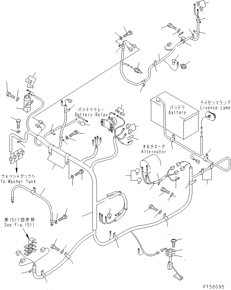 Зажим 23D-06-31780 KOMATSU