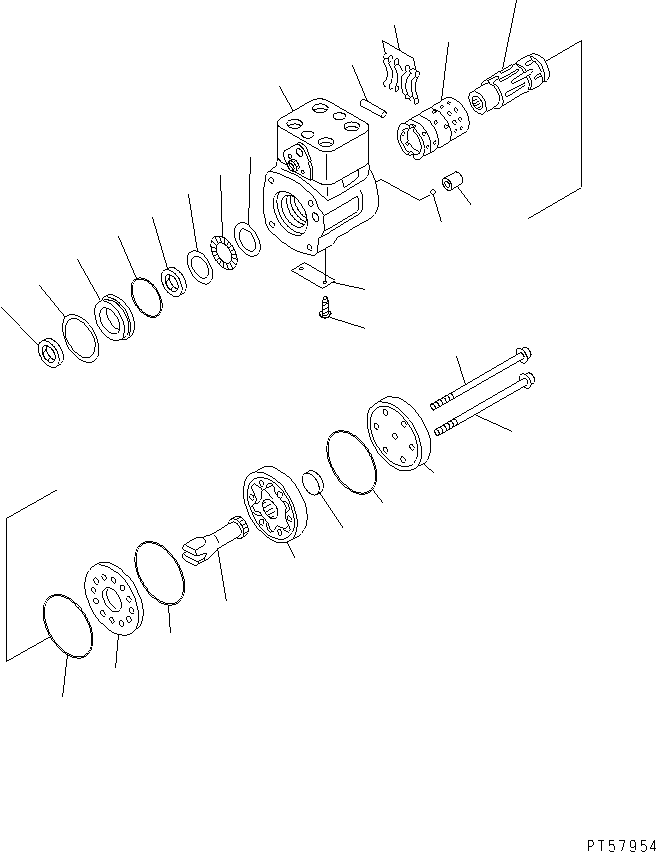 Проставка 23D-40-31720 KOMATSU