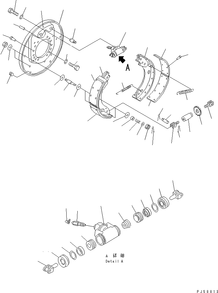 WHEEL BRAKE ASS'Y 23E-32-31000 KOMATSU