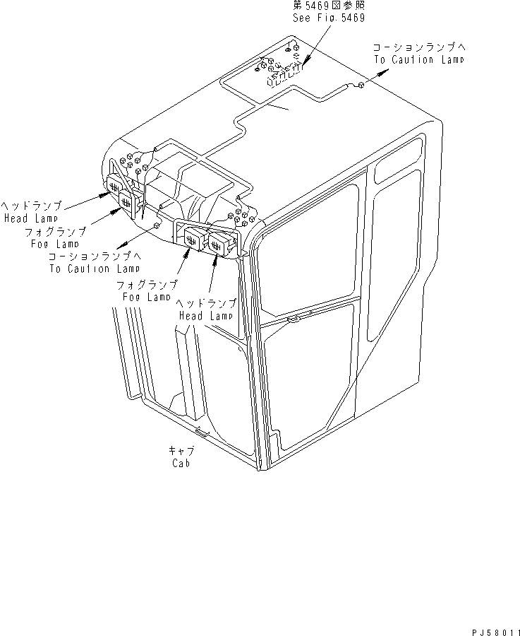Жгут проводов 23D-950-7460 KOMATSU