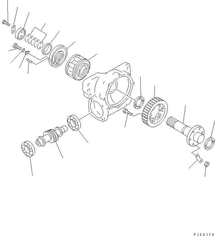 PIN,SHEAR 230-71-13133 KOMATSU