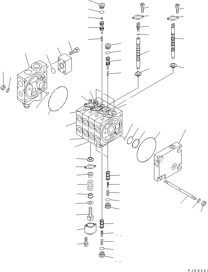 Управляющий клапан 723-14-11303 KOMATSU