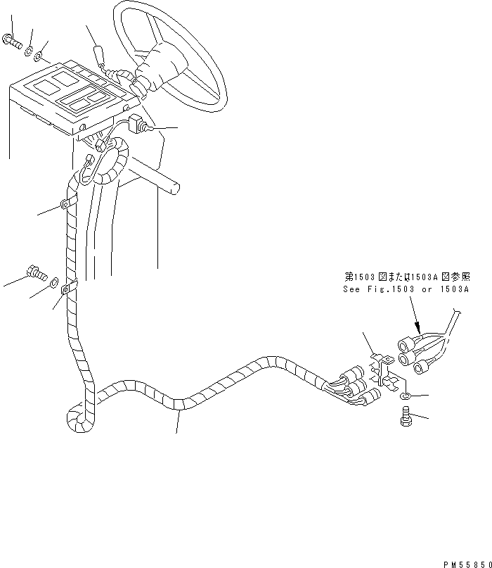 Кронштейн 23D-06-12380 KOMATSU